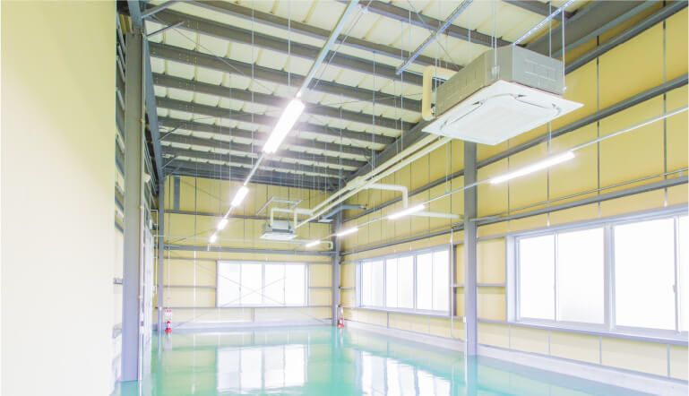 株式会社太田機工の工場内の様子です